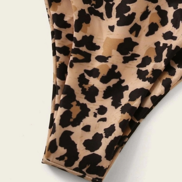 Leopard tie back bikini - Picture 3 of 3